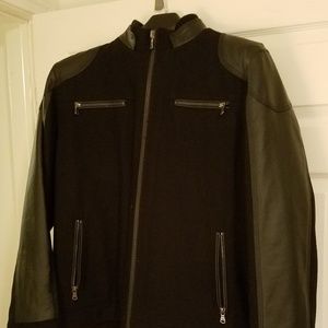 Calvin Klein Men's Leather Jacket